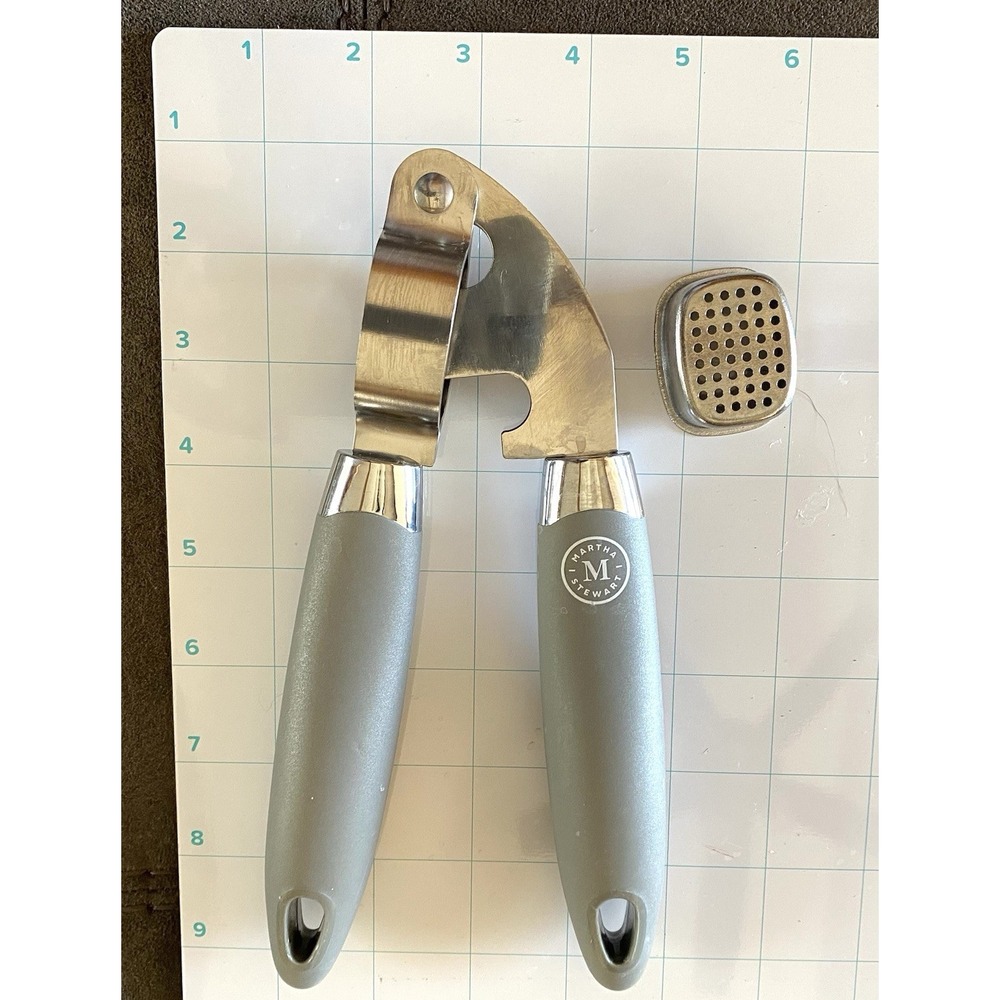 Martha Stewart Collection Gray Garlic Press